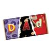 Dad Chocolate Bar Wrapper Novelty Gift Present For Daddy Father On Fathers Day Birthday Xmas CH-9003 (with chocolate bar (100g))