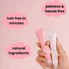 2 Set LioraBeauty Hair Removal Cream, Liorabeauty Glide & Go Hair Removal Kit, Liorabeauty Facial Hair Removal, Painless Facial Hair Removal Cream For Women view 2