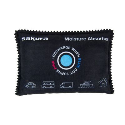 Sakura SS5537 Reusable Moisture Remover  Rechargeable Dehumidifier for Car windscreens and any area with condensation  Absorbs Moisture, Clears Windscreens, Prevents Mold & Mildew
