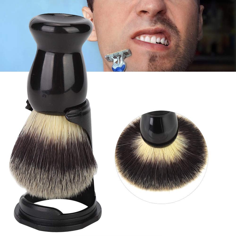Denash Shaving Brush Holder, Shaving Brush Holder, Small Size Toiletry Products, Personal Care Cleaning Grooming Tools (Acrylic)