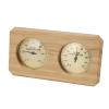 2 in 1 Sauna Thermometer and Hygrometer, Wooden Sauna Thermometer and Hygrometer Fashionable Visual Beauty Accurate Measurement for Hotel view 4