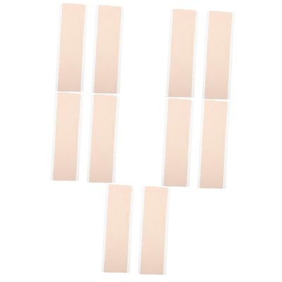 FRCOLOR 10pcs Silicone Scar Tape Invisible for Skin Patches Scar Remove Stickers Silicone Skin Patches for Treatment Portable Tapes for Stickers