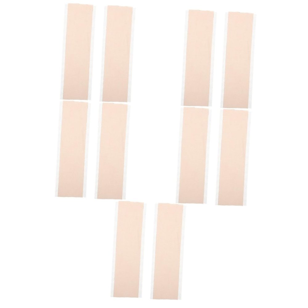 FRCOLOR 10pcs Silicone Scar Tape Invisible for Skin Patches Scar Remove Stickers Silicone Skin Patches for Treatment Portable Tapes for Stickers