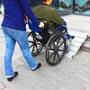 Portable Aluminum Alloy Wheelchair Ramp for Easy Accessibility Lightweight Mobility Ramp for Disabled Scooter Users Multi colored Threshold Ramps for Home Car Convenient Aid for Improved Mob view 4