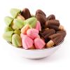 Chocolate strawberry Matcha cookies,mushroom cookies,casual snacks,healthy breakfast cakes,Instant snacks,desserts,delicious Chinese snacks gifts (Mix 3 flavors,5 packs) view 2