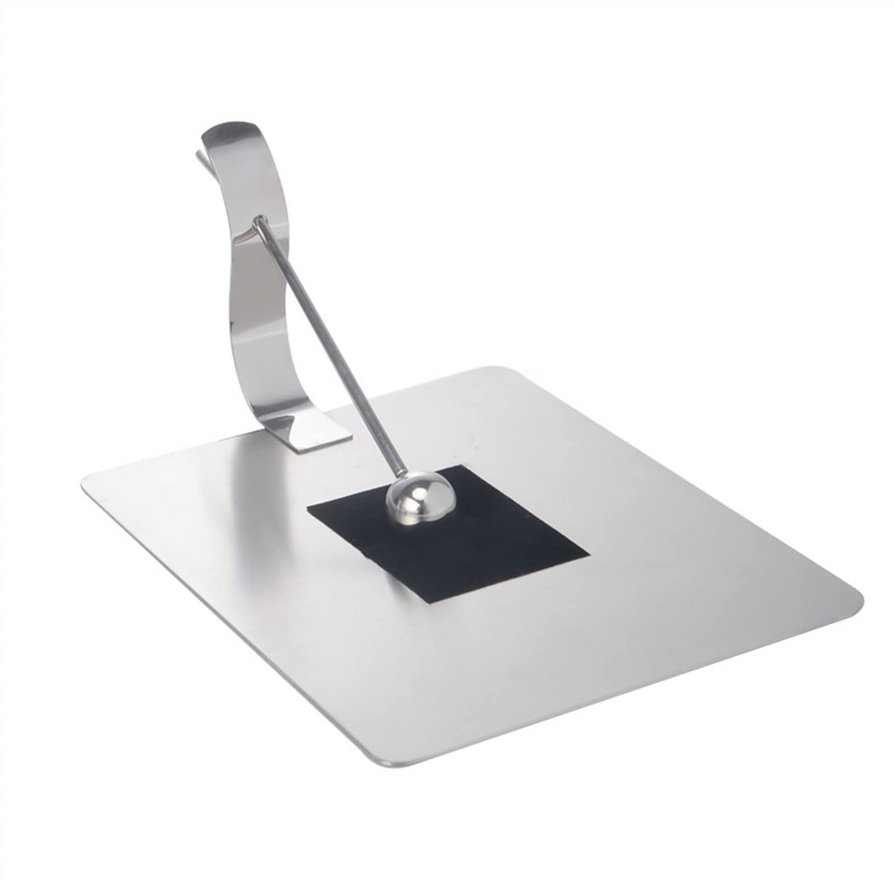 DFHS46JK Tissue Box Cover Stainless Steel Paper Towel Rack Square Paper Towel Seat Hotel Restaurant Countertop Square Towel Rack Pressure Paper Seat Clip Creative Napkin Seat In Living Room(S)