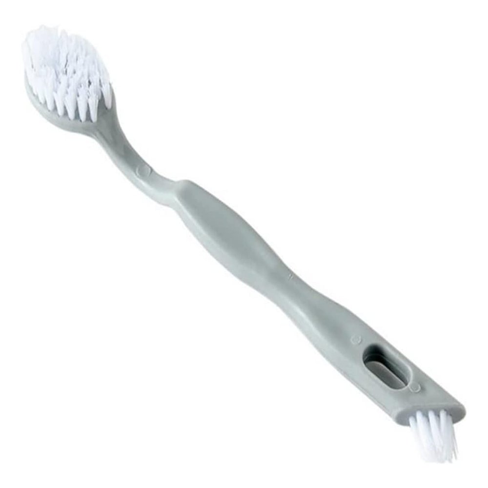 CHENYUEFA HAIBING Brush Home Shoes Brush, Multifunctional Long Handle Double End Shoe Brush White Shoe Cleaner Plastic Soft Hair Wash Cleaner for Shoes Home Accessories Bathroom Tools Shoes Brush