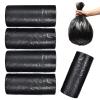 10L Small Bin Bags, 150 Counts Bin Liners Small Pedal Bin Bags, Black Trash Bags, Mini Garbage Bags for Car, Office, Bathroom, Bedroom (Fits 0.8,1.5,1.2 3Gal Gallon Bins) view 1