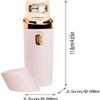 Diameleo Epilator - Pluzy Epil Pro 3.0 Women's Face, Body & Underarm Hair Removal - Waterproof, Rechargeable, White view 4