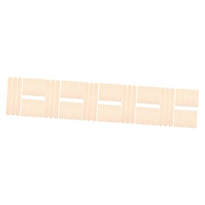 Gatuida 250pcs Wooden Craft Ice Making Sticks for Home Wide Sticks for Crafts for Ice Pops and Jumbo Lollipop Projects