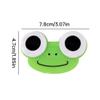 Contact Lens Case Cartoon Frog Shape Contact Lens Holder Cartoon Animal Lens Box 3PCS Contact Lens Storage view 3