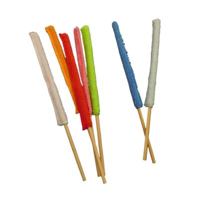 12pcs Non Scratch Home Window Cups Bottles Microfiber Duster Stick Car Vents Crevice Cleaning Long Durable Brush