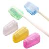 10 Toothbrush Cover, Toothbrush Cover Protective Case, Travel Portable Toothbrush Head Cover, Suitable for Electronic and Manual Toothbrushes, Portable Toothbrush Head Protective Case, Random Colour view 1
