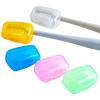 10 Toothbrush Cover, Toothbrush Cover Protective Case, Travel Portable Toothbrush Head Cover, Suitable for Electronic and Manual Toothbrushes, Portable Toothbrush Head Protective Case, Random Colour view 2