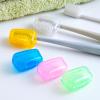 10 Toothbrush Cover, Toothbrush Cover Protective Case, Travel Portable Toothbrush Head Cover, Suitable for Electronic and Manual Toothbrushes, Portable Toothbrush Head Protective Case, Random Colour view 3