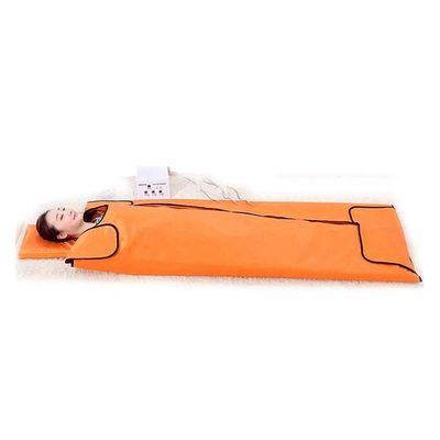 Portable Sauna Blanket, Far-Infrared Sauna Blanket, Professional Ion Sauna Sweat Steaming Blanket Detox Therapy Anti Ageing Beauty Machine for Body Shape Slimming Weight Detox