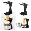 Healeved 2pcs Acrylic Shaving Brush Stand Beard Shaving Tool Holder Razor Stand Display for Desk Bathroom view 3