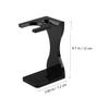 Healeved 2pcs Acrylic Shaving Brush Stand Beard Shaving Tool Holder Razor Stand Display for Desk Bathroom view 4