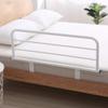 KEHSF Sturdy Foldable Bed Rail Safety Side Guard For Elderly, Adult Guardrail Bedside Handrails Shatter-Resistant Railings(Color:15Cm Bracket,Size:60Cm) view 3
