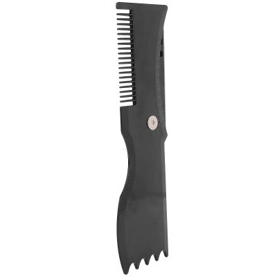 Beard Shaper, Beard Lineup Tool Rotatable Facial Hair Trimmer for Symmetrical Look 1PCS Men'S Beard Shaping Template Portable Grooming Tool for Beard, Hairline, Goatee