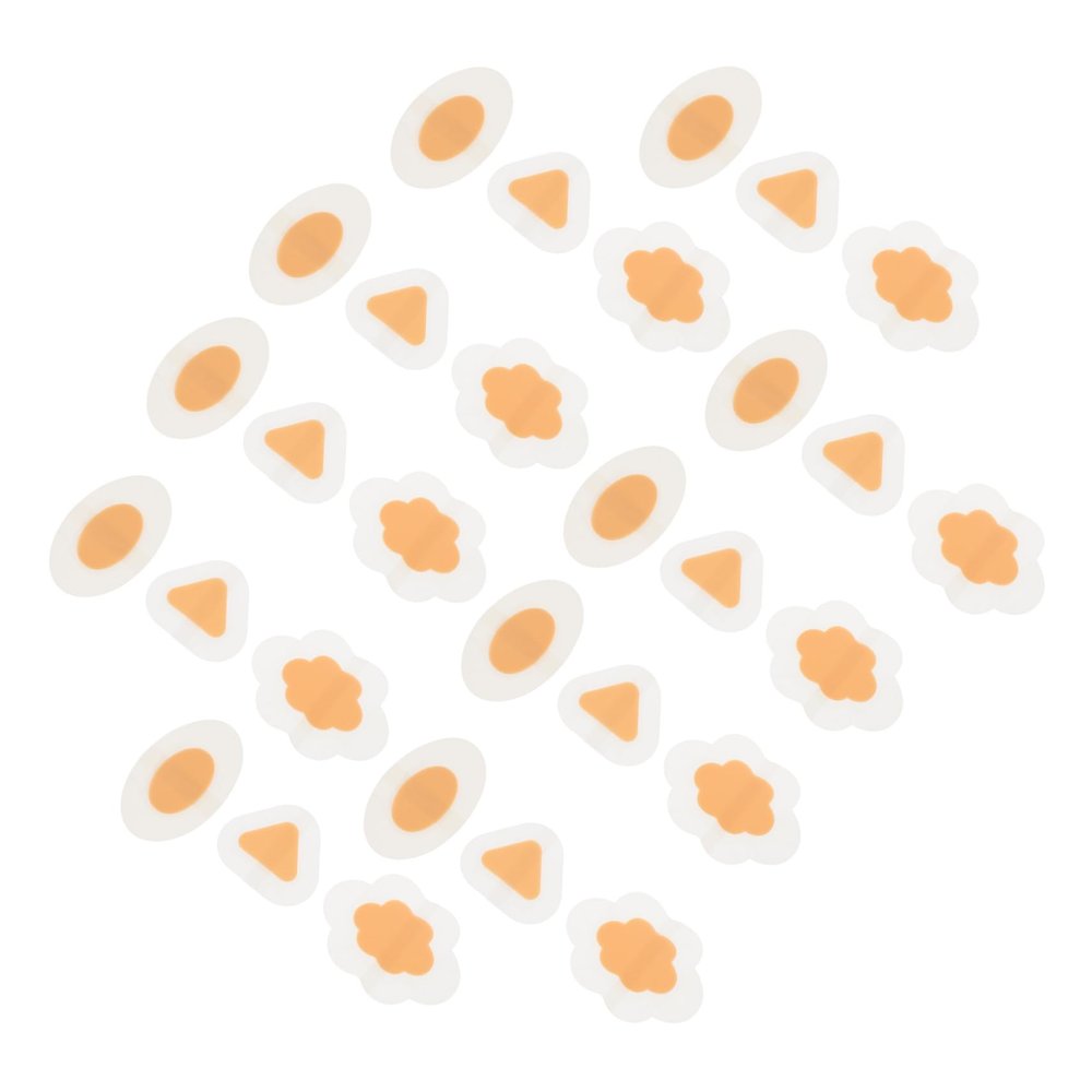 FRCOLOR 60pcs Wear Patch Invisible Heel Pads for High Heels Shoes Cushion Shoe Insert Stickers for Protector Sticker Use