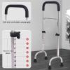 SGHRBSC Chair Stand Assist for Seniors, Safety Grab Bar, Adjustable Height Cane,Mobility Standing Aid Rail for Couch, Chair, Bedside, Toilet,Stand Assist for Elderly view 4