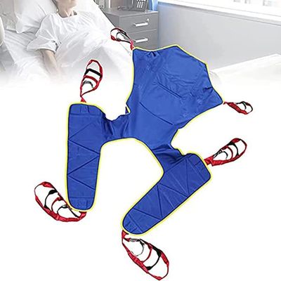 SXTYFBB Hoist for Lifting Elderly, Full Body Patient Hoist Sling, Patient Lift Toileting Sling, Lift Equipment Patient Walking Sling Transfer Belt Commode Lifter Divided Leg Sling Large