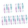 FRCOLOR 20pcs Brush Turtle Shell Cleaning Brush Aquatic Turtle Cleaning Double Sided Tortoise Scrubber Tool Fish Tank Remover view 1