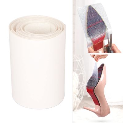 1 Roll Sole Protector 10 x 150cm Self Adhesive Shoes Sole Stickers for Bottom of Heels,Anti Slip Lattice Texture Sole Cover for Women Shoes