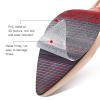 1 Roll Sole Protector 10 x 150cm Self Adhesive Shoes Sole Stickers for Bottom of Heels,Anti Slip Lattice Texture Sole Cover for Women Shoes view 2