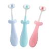 Baluue 3pcs Cute Boy Girl Toothbrush Soft Bristles Non-Skid Handles for Oral Care for Boy Girl and for Daily Teeth Cleaning view 1