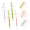 Baluue 16pcs Boy Girl Silicone Toothbrushes for Boy Girl Training Suction Base Months and up Soft Bristles for and First Toothbrush view 2