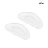 20 Pairs Mini Glasses Nose Pads, Silicone Non-Slip Nose Pads for Eyeglasses Sunglasses, Soft, Comfortable with Wear, Long Service Life, Transparent White, 1.5x7x1.5mm view 2