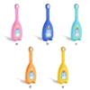 siduytin Silicone U-Shaped Toothbrush Mini Mouth Kids Double-Sided Teeth Manual Cleaning with Non-Slip Daily Children Supplies, Yellow view 4