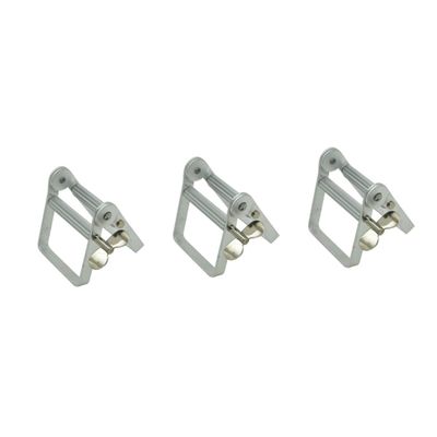 FRCOLOR 3pcs Aluminum Tube Squeezer Toothpaste Squeezer Creative Dispenser Tool for Bathroom Supplies Hair Salon Accessories for Home Use