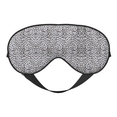 Leopard Print Print Silk Sleeping Mask with Adjustable Strap-Silk Eye Mask Soft Eye Cover,for Blocking Out Lights Sweet Sleep Travel Relax, Nap, Meditation