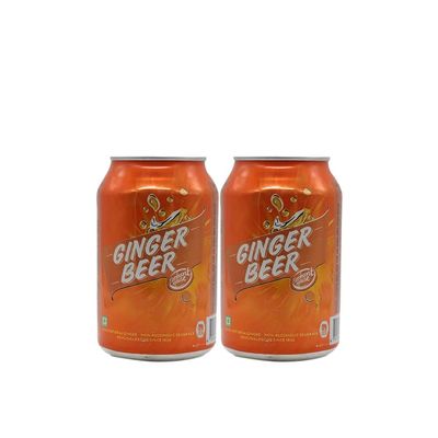 Elephant House Ginger Beer Can Drink 325ML Refreshing Ginger Ale Mixer Beer Sri Lankan Origin Pack Of 2