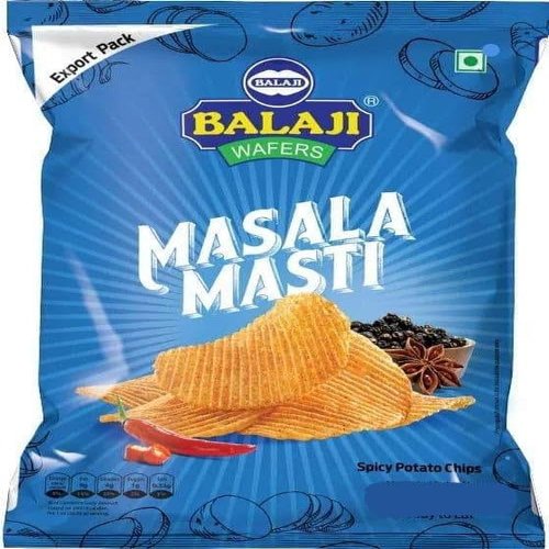 Lily's Indian Vegetarian Cuisine, Balaji Masala Masti Wafers, Spicy Potato Chips