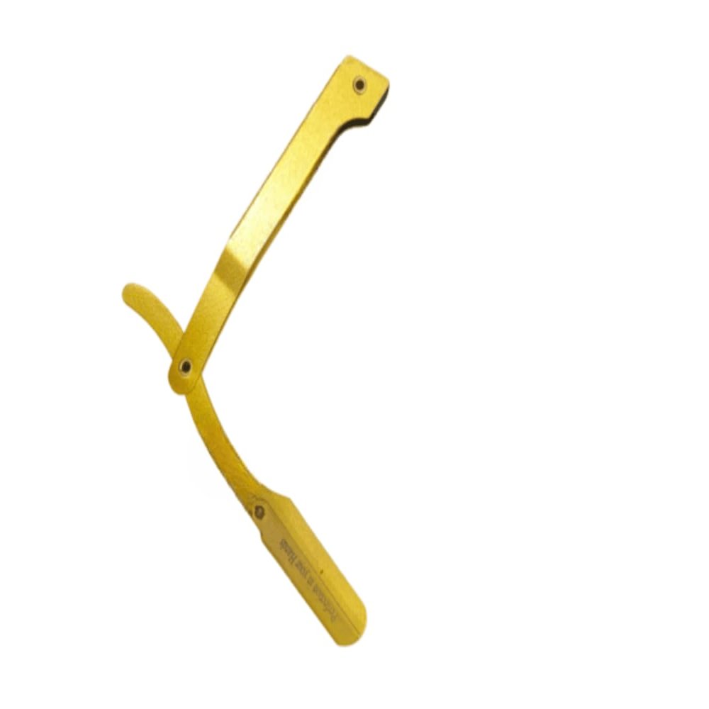 Ergonomic Design Adjustable Golden Razor for All Skin Types