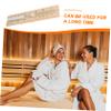 BCOATH Wooden Sauna Timer Reusable Hourglass for Sauna Decorative Hourglass Timer view 3