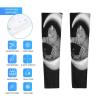 Donnapink 1 Pair Cooling Sports Arm Sleeves, Unisex Spandex Cover Uv Sun Protection Warmer for Cycling Running Golf 2XL Print The Cat Sits on The Moon and Catches The Stars view 4
