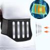 Self Heating Back Brace Magnetic Therapy Breathable Lumbar Support Compression Waist Belt with Steel Plate for Men and Women (XL) view 2