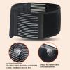 Self Heating Back Brace Magnetic Therapy Breathable Lumbar Support Compression Waist Belt with Steel Plate for Men and Women (XL) view 3