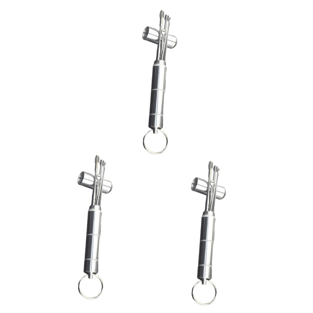 minkissy 3pcs Earwax Cleaner Tool Set Complete Kit for Cleaning Includes Spoon and Non-Slip Material for Home Use