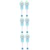 Beavorty 6pcs Bear Shape Boy Girl Toothbrush Boys and Girls Manual Soft Toothbrush for Childrens Teeth Brushing at Home view 1