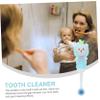 Beavorty 6pcs Bear Shape Boy Girl Toothbrush Boys and Girls Manual Soft Toothbrush for Childrens Teeth Brushing at Home view 2