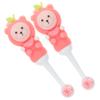 Beavorty 6pcs Boy Girl Toothbrush Boys and Girls Manual Bear Shape Soft Bristle Toothbrush for Teeth Brushing Childrens Oral Care Brush view 4