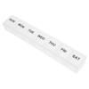 minkissy Portable Pill Box Dispenser Long Daily Organizer Day Medicine Case Convenient Case Travel Organizer view 1