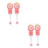 Beavorty 4pcs Extra Soft Boy Girl Toothbrushes Lovely Manual Toothbrush Cute Tooth for Boys and Girls Toddlers Ergonomic for Toddlers Accessories for Teeth Brushing view 1