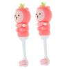 Beavorty 4pcs Extra Soft Boy Girl Toothbrushes Lovely Manual Toothbrush Cute Tooth for Boys and Girls Toddlers Ergonomic for Toddlers Accessories for Teeth Brushing view 3